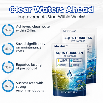 🐠 From Green to Clean Overnight! |⏱️ Crystal Clear in 24 Hours! | 𝐌𝐫𝐞𝐯𝐛𝐬𝐢𝐧® Aqua-Guardian Pro Formula