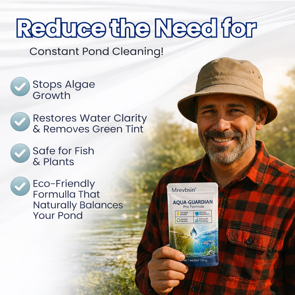 🐠 From Green to Clean Overnight! |⏱️ Crystal Clear in 24 Hours! | 𝐌𝐫𝐞𝐯𝐛𝐬𝐢𝐧® Aqua-Guardian Pro Formula